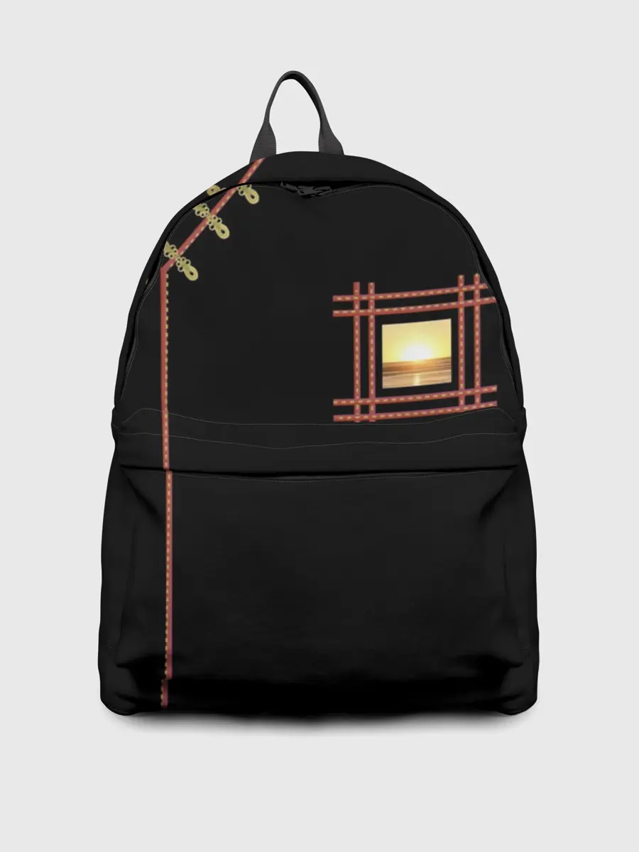 Рюкзак джинсовый / Солнце в сердце