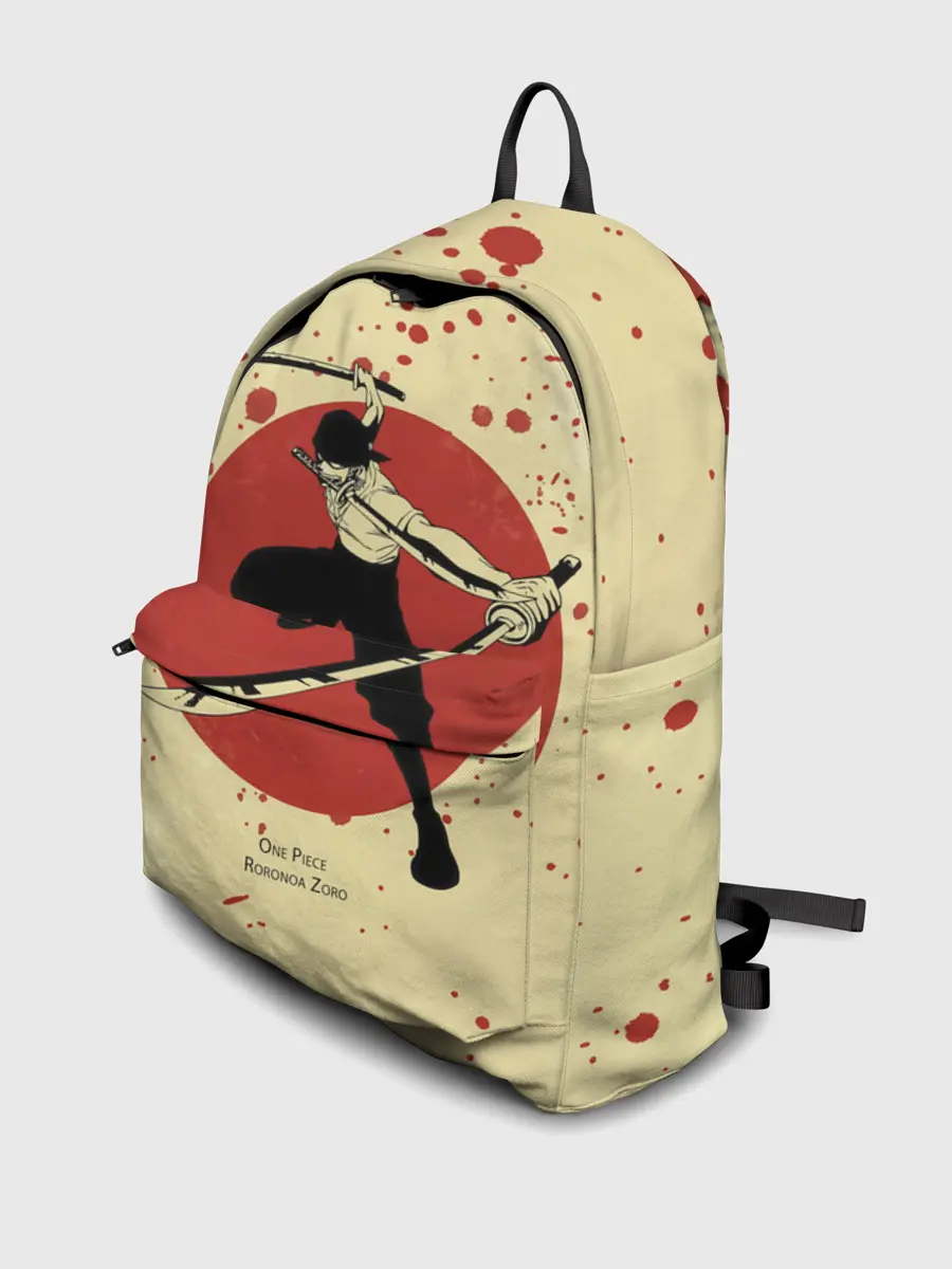 Рюкзак джинсовый / Зоро | One Piece. Большой куш