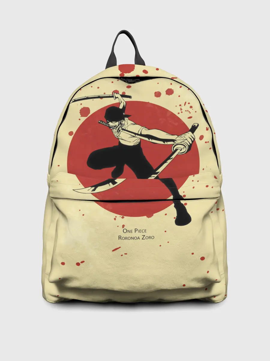 Рюкзак джинсовый / Зоро | One Piece. Большой куш