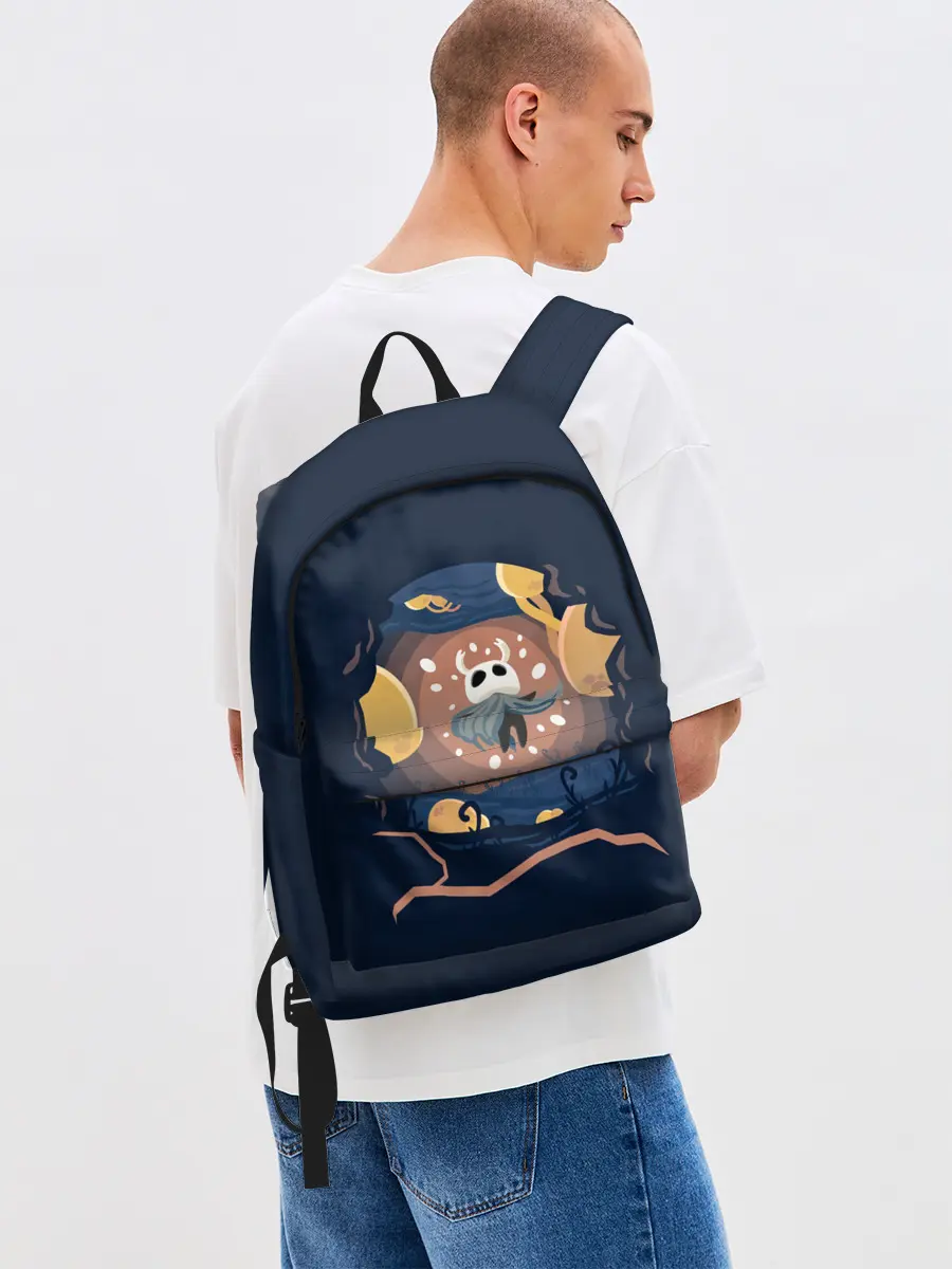 Рюкзак джинсовый / Воодушевленный рыцарь