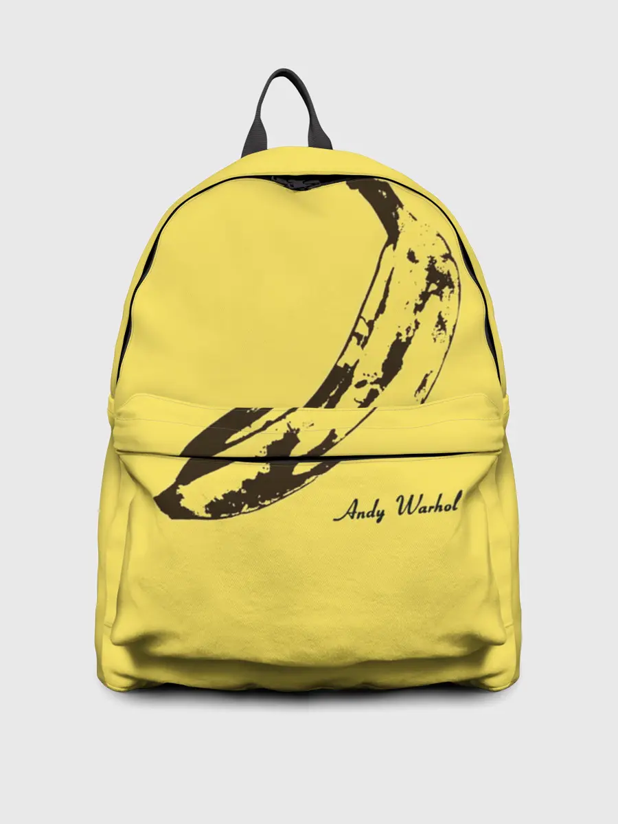 Рюкзак джинсовый / Энди Уорхол - Банан