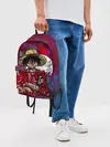 Рюкзак джинсовый / Луффи One Piece. Большой куш