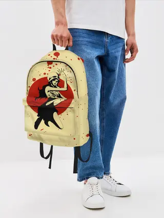 Рюкзак джинсовый / Нико Робин | One Piece