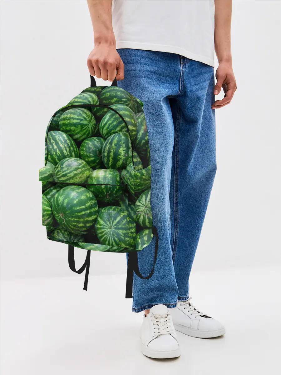 Рюкзак джинсовый / Арбузы