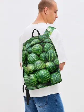 Рюкзак джинсовый / Арбузы