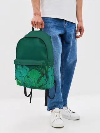 Рюкзак джинсовый / Мои джунгли