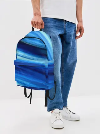 Рюкзак джинсовый / Морской