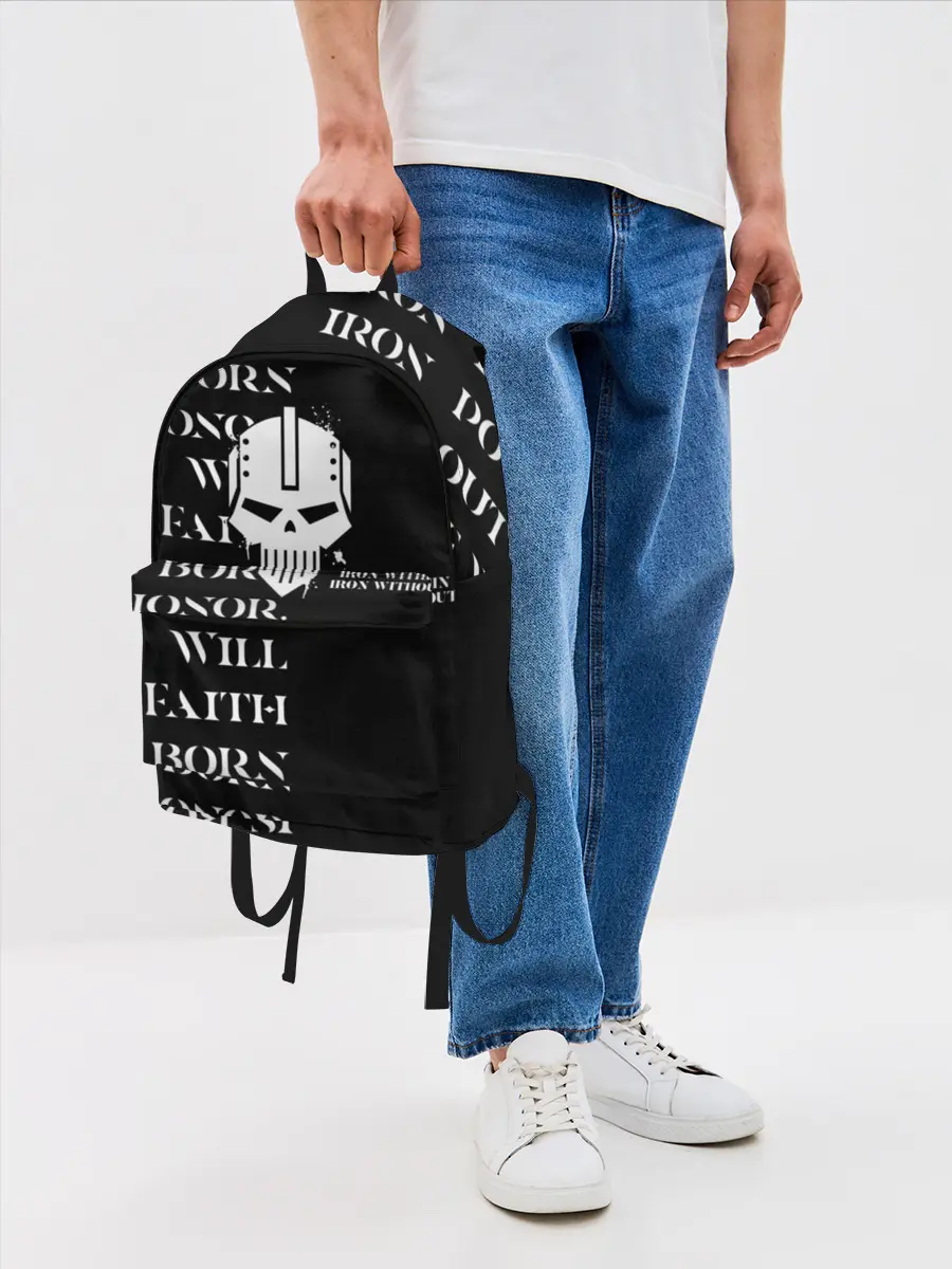 Рюкзак джинсовый / Боевой клич | Железные войны