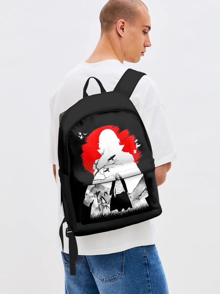 Рюкзак джинсовый / MIkki токийские мстители микки