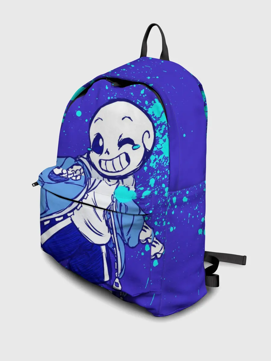 Рюкзак джинсовый / UNDERTALE SANS BLUE