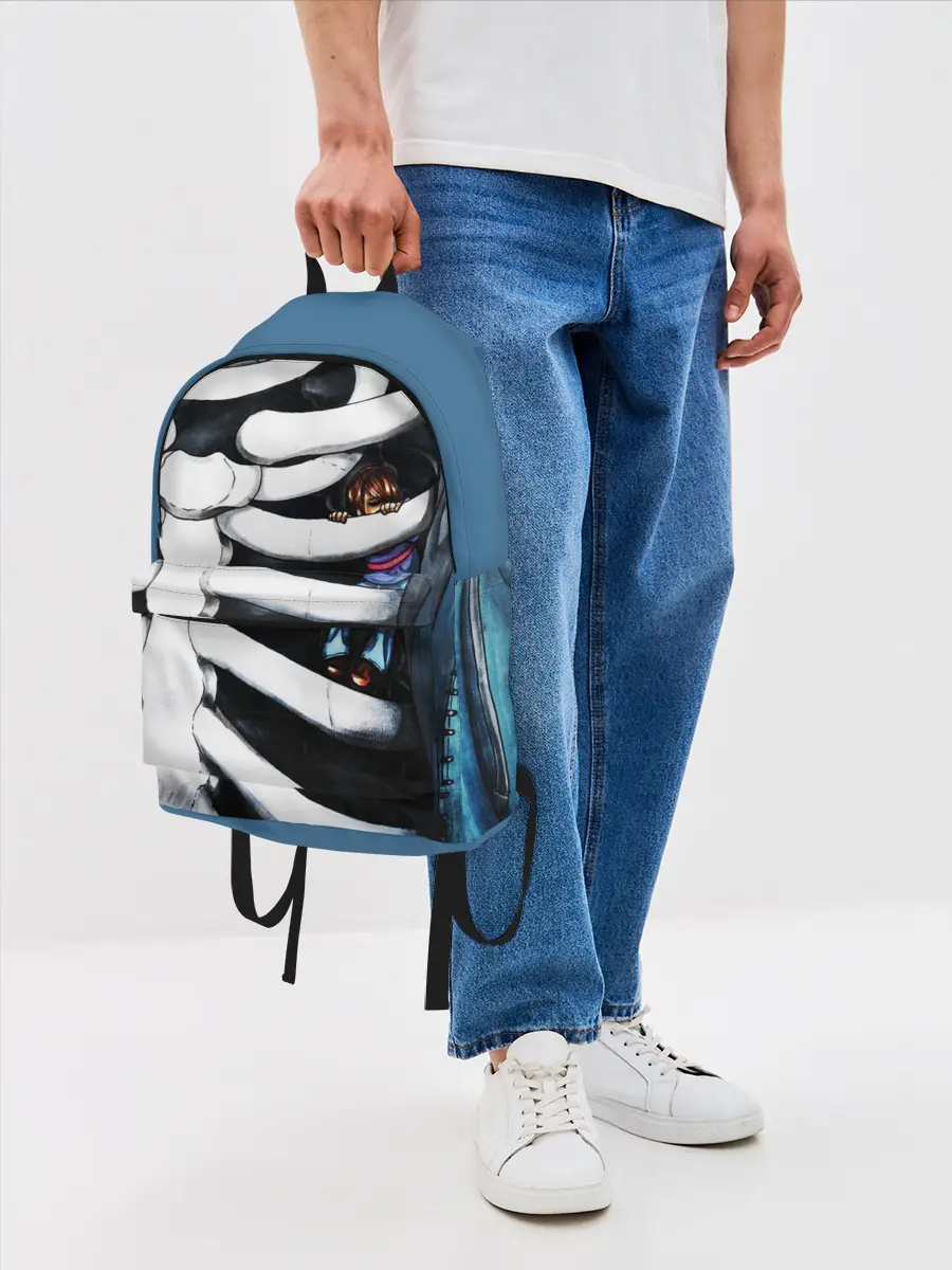 Рюкзак джинсовый / SANS AND FRISK