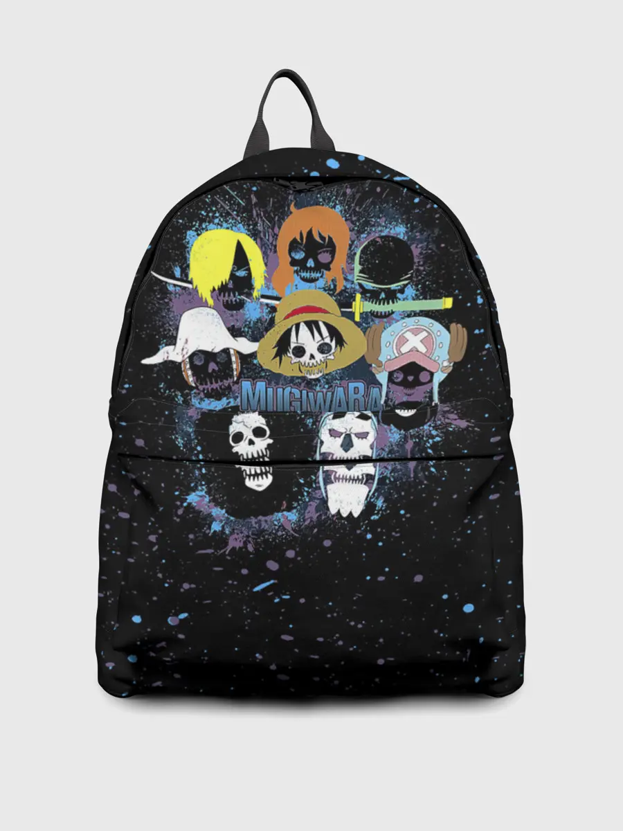 Рюкзак джинсовый / Отдряд Мугивара One Piece