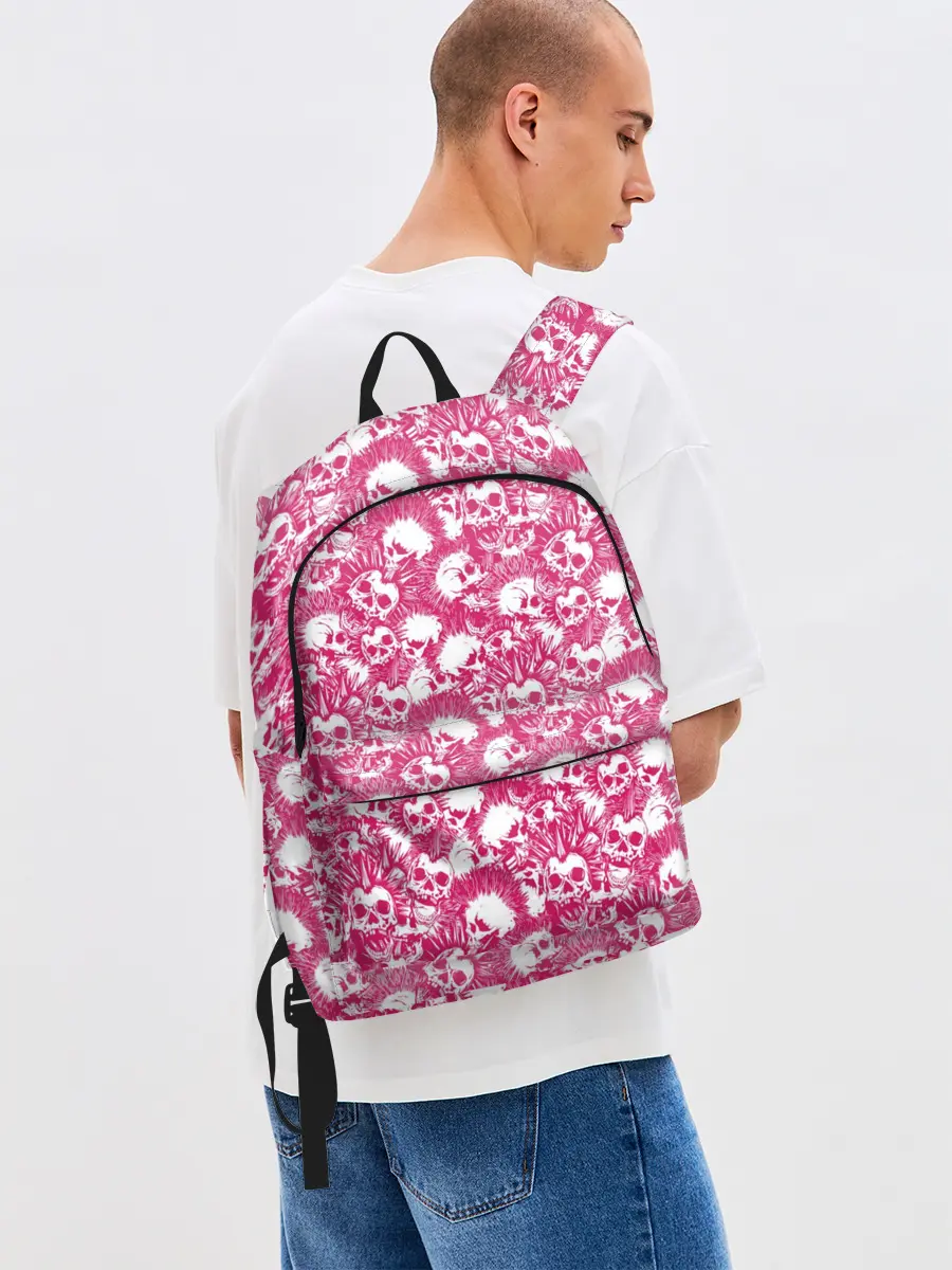 Рюкзак джинсовый / Punks not Dead