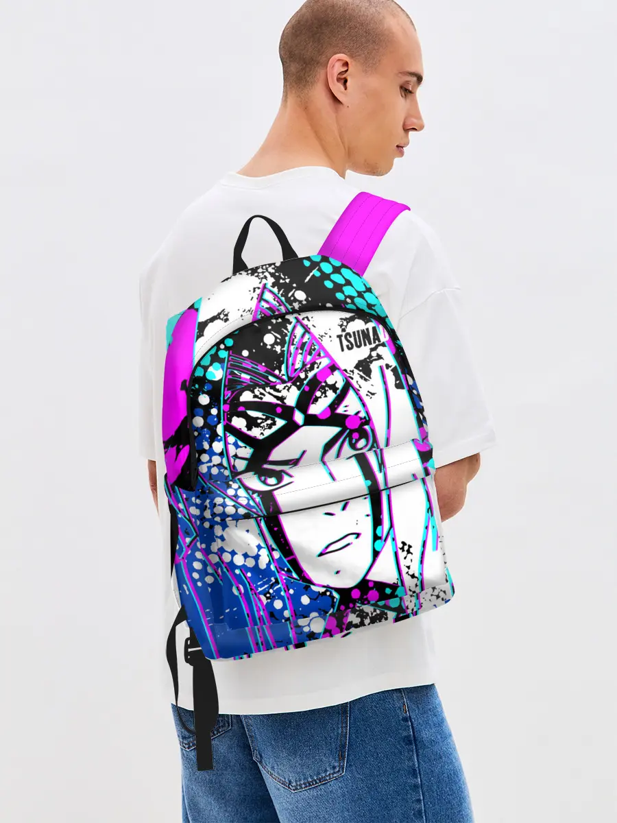 Рюкзак джинсовый / Цунаде