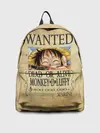 Рюкзак джинсовый / Манки Д. Луффи в розыске One Piece