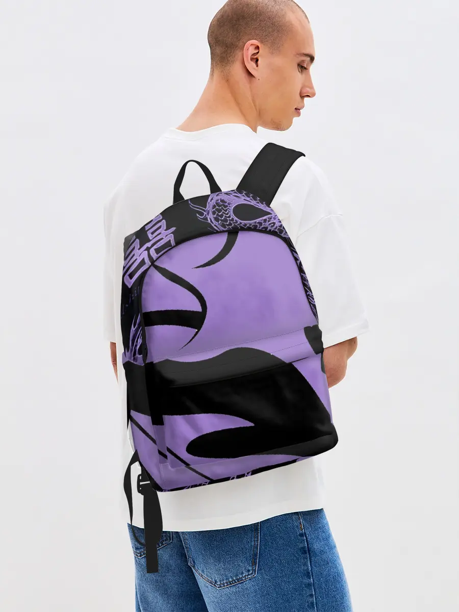 Рюкзак джинсовый / Дракон