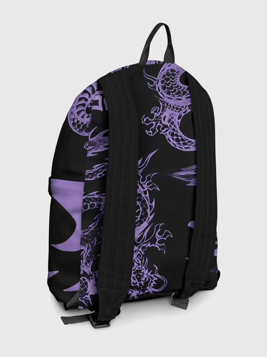 Рюкзак джинсовый / Дракон