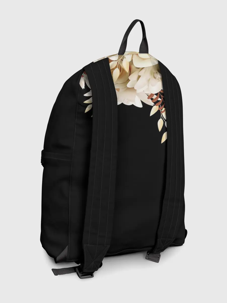 Рюкзак джинсовый / Золотые Цветы