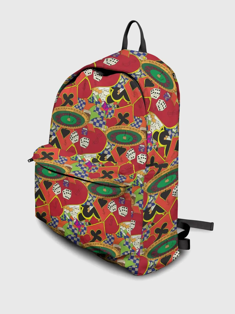 Рюкзак джинсовый / Казино