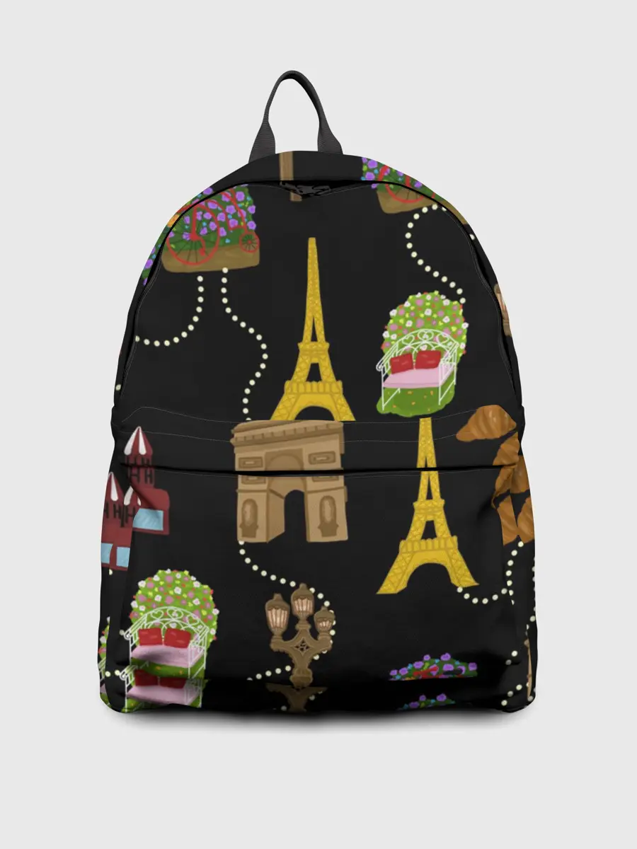 Рюкзак джинсовый / Париж