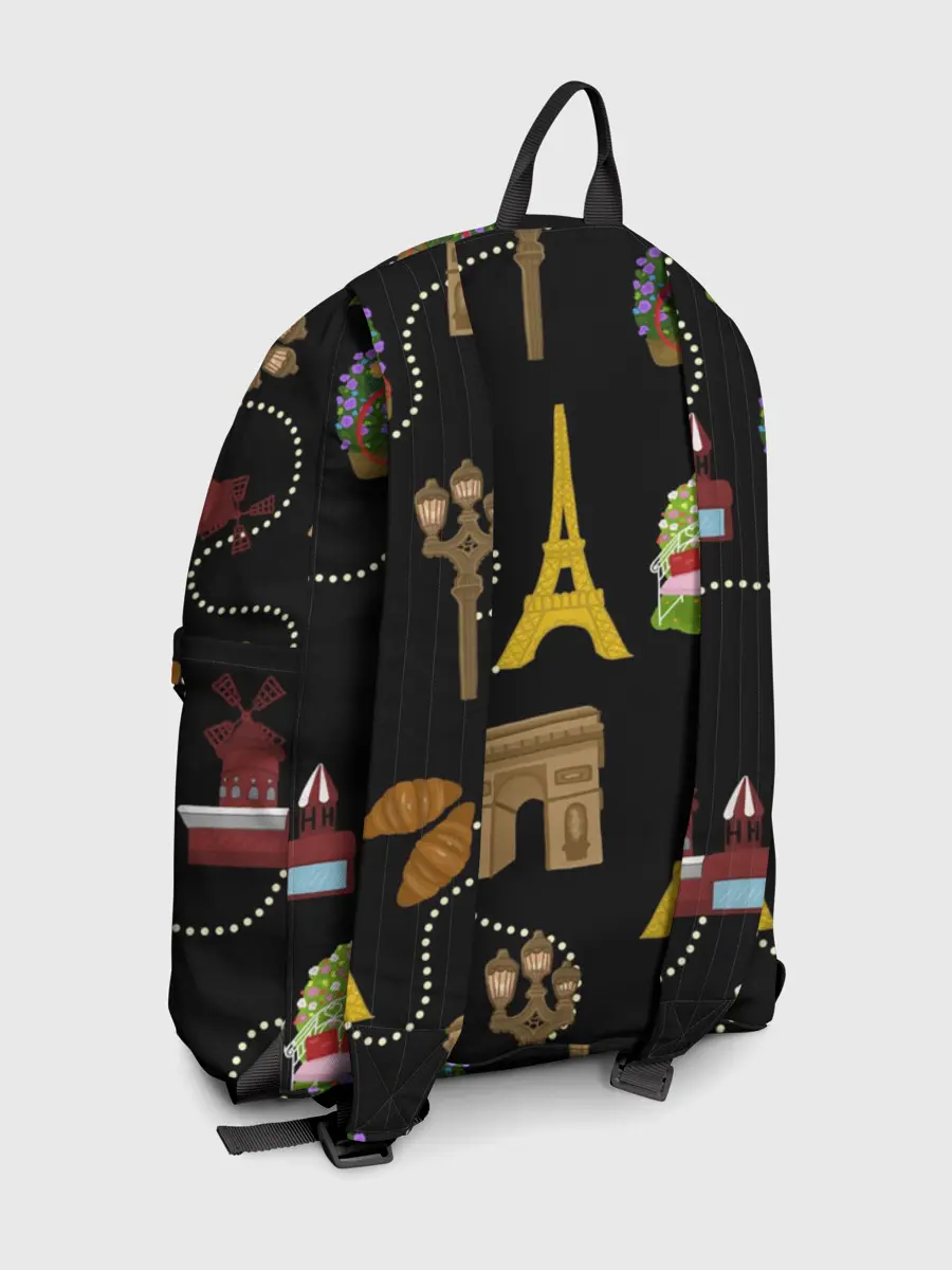 Рюкзак джинсовый / Париж