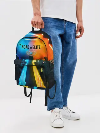 Рюкзак джинсовый / Road to global elite