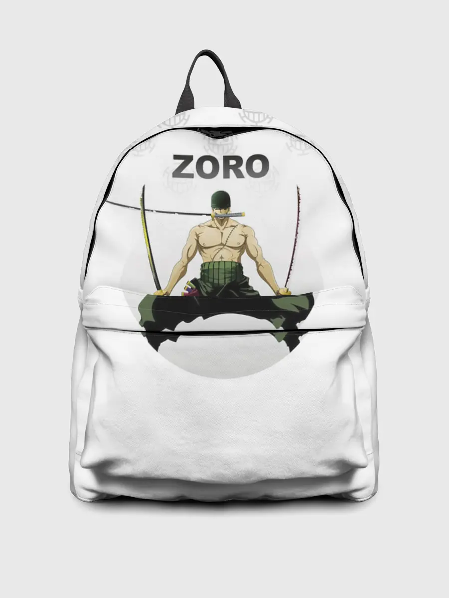 Рюкзак джинсовый / Зоро | One Piece. Большой куш