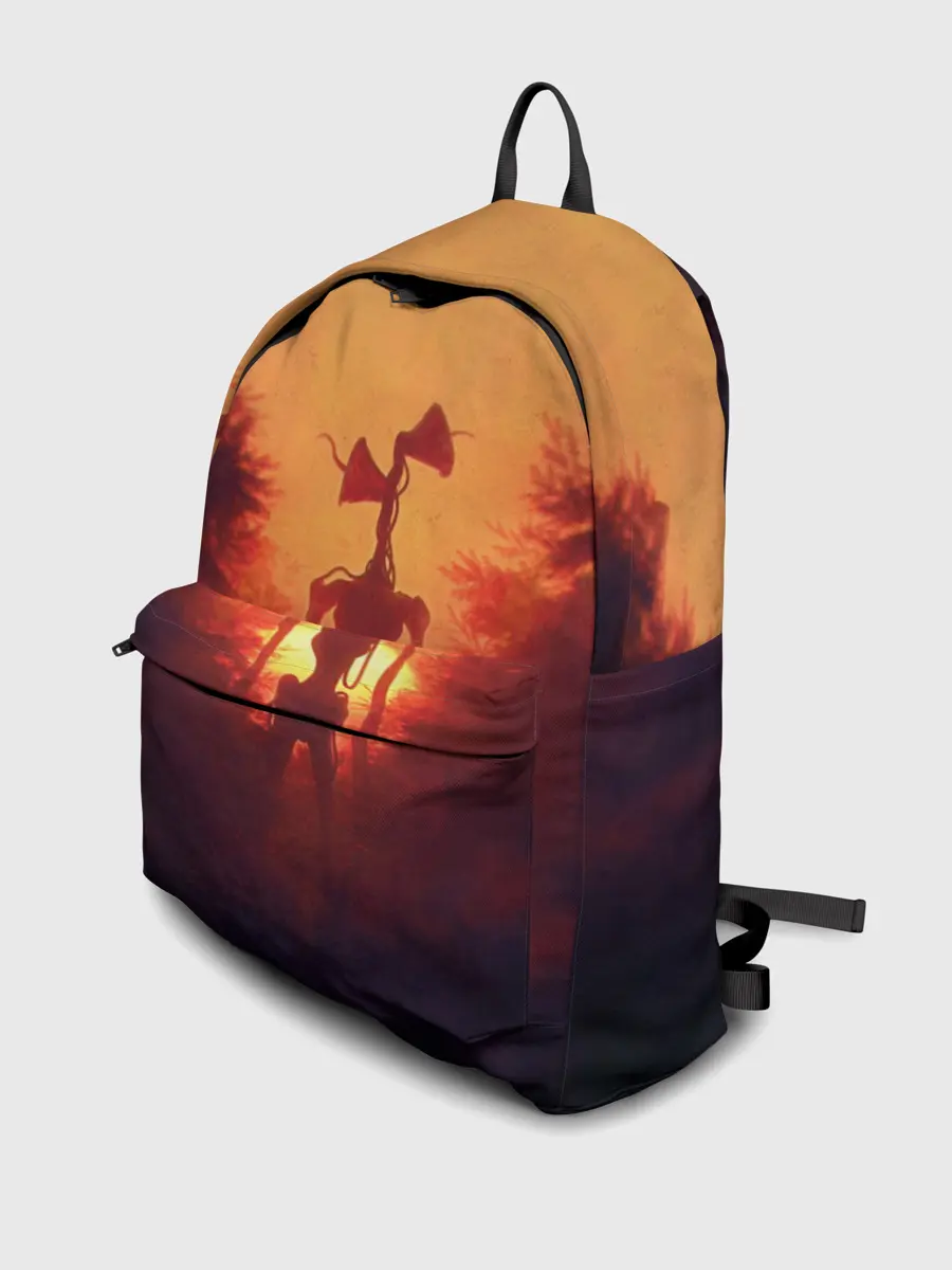 Рюкзак джинсовый / СИРЕНОГОЛОВЫЙ ORANGE