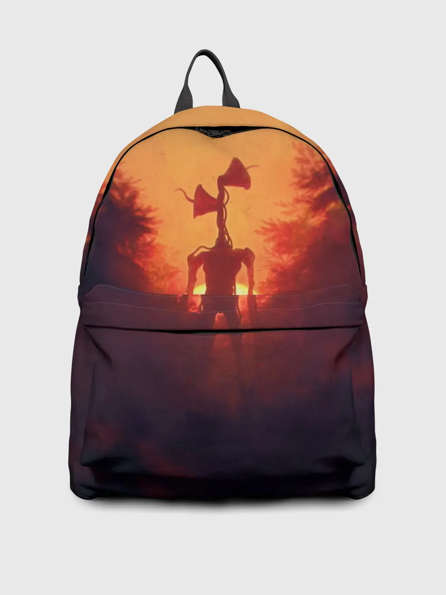 Рюкзак джинсовый / СИРЕНОГОЛОВЫЙ ORANGE