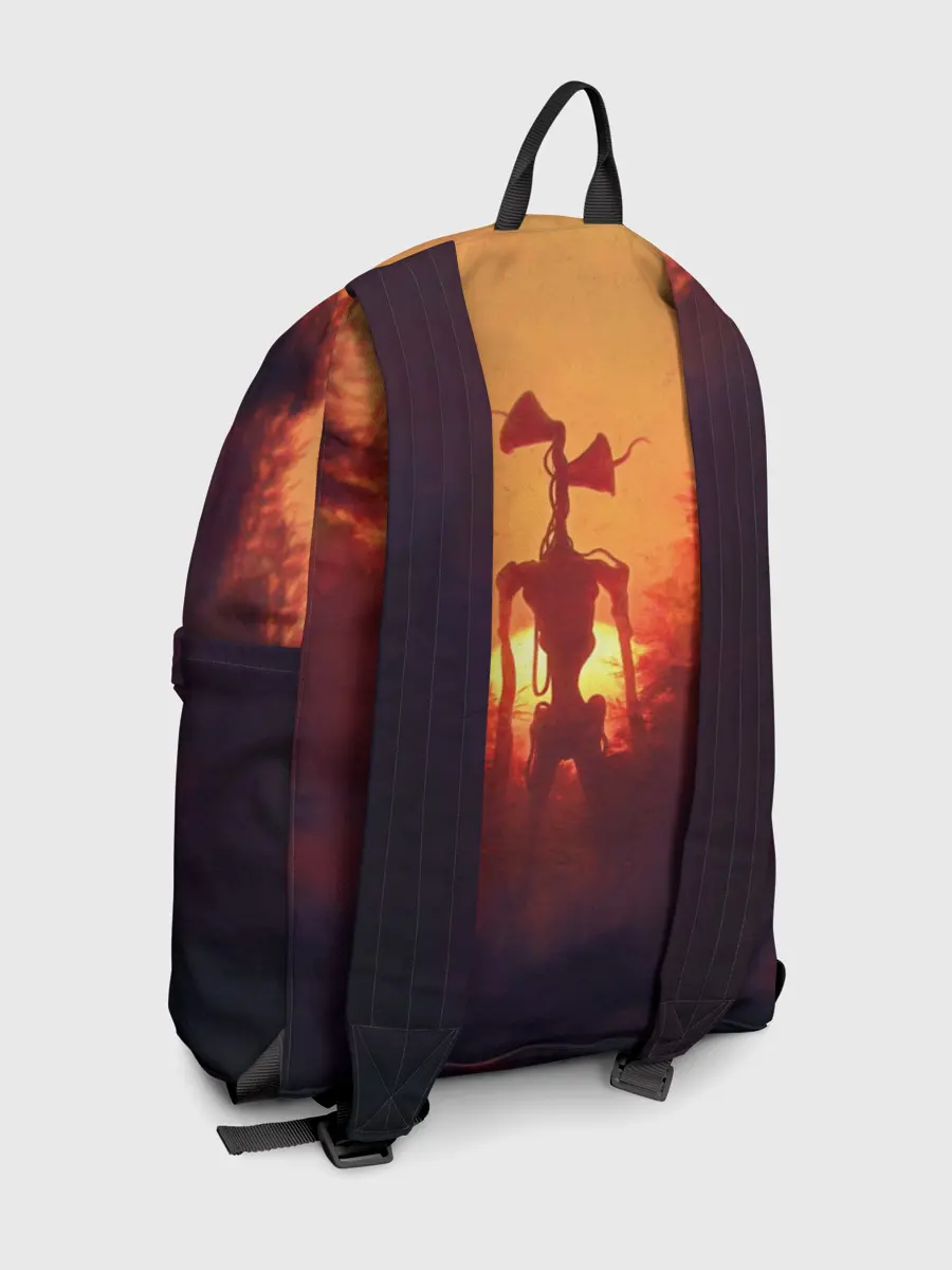 Рюкзак джинсовый / СИРЕНОГОЛОВЫЙ ORANGE