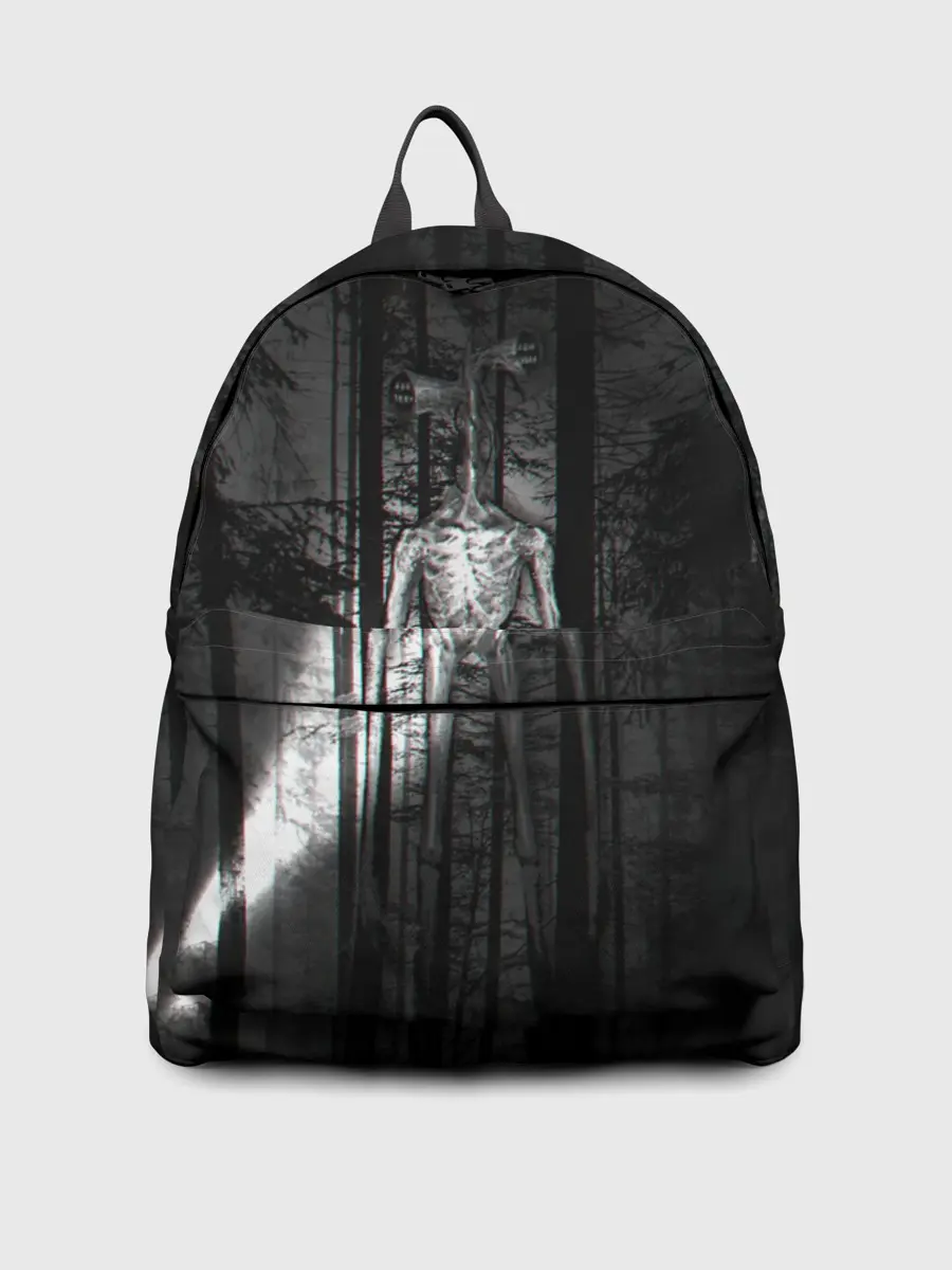 Рюкзак джинсовый / СИРЕНОГОЛОВЫЙ GLITCH