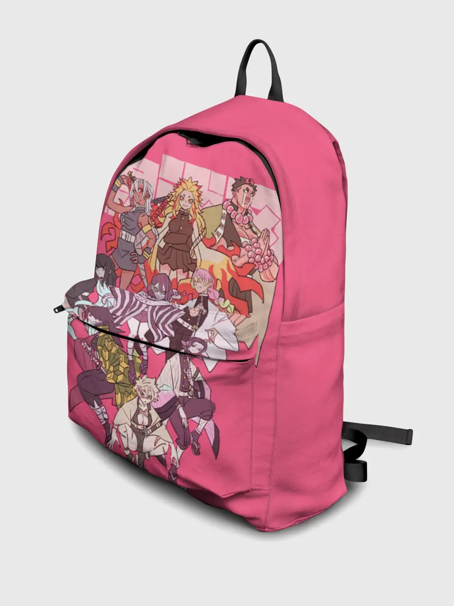 Рюкзак джинсовый / Slayers on pink