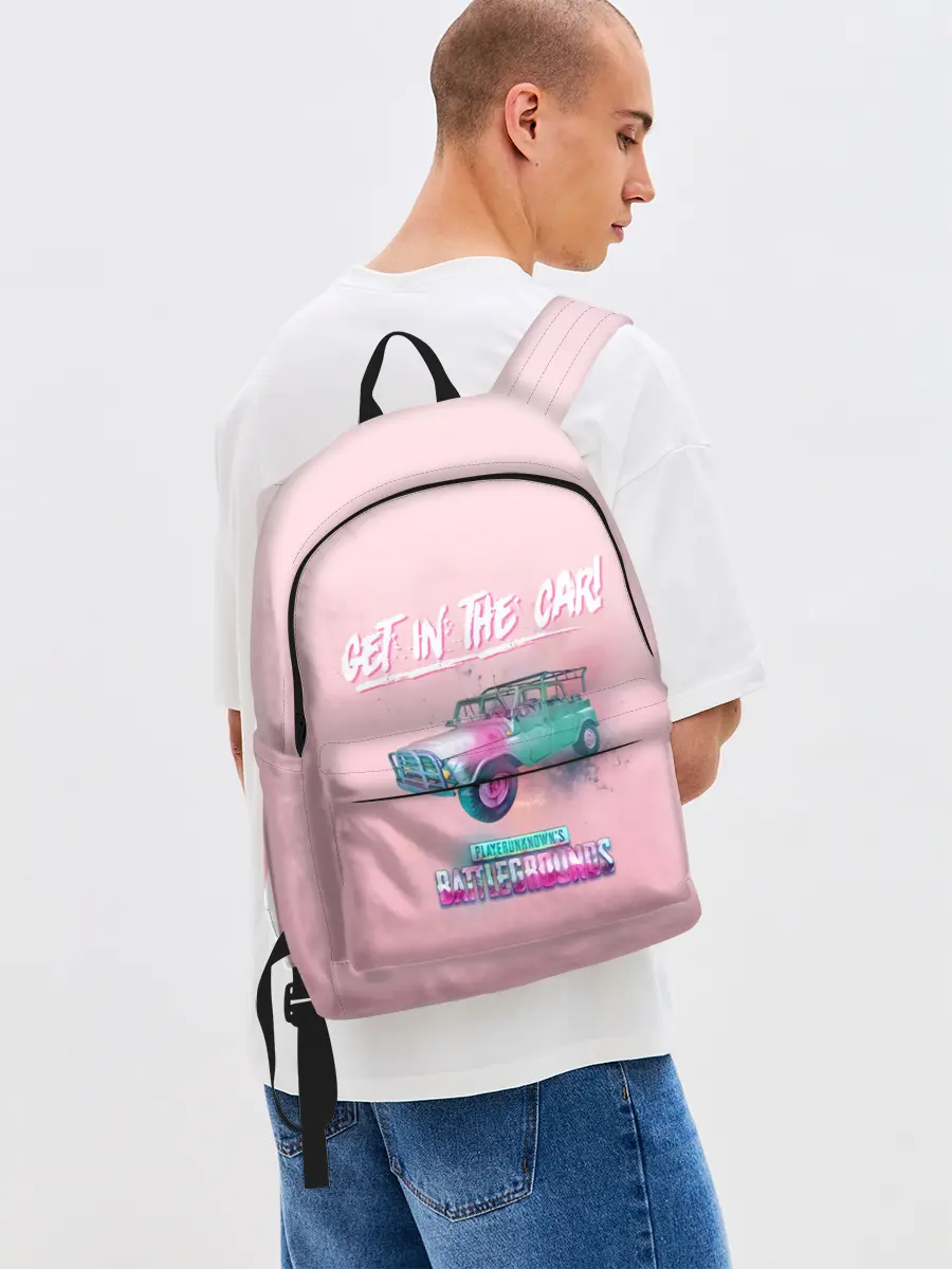 Рюкзак джинсовый / Залазь в тачку!