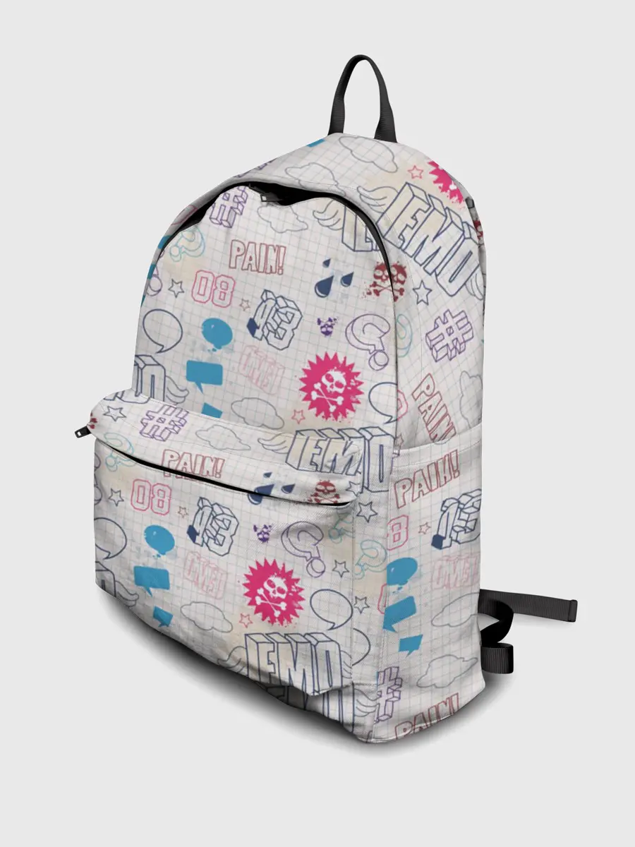 Рюкзак джинсовый / Граффити