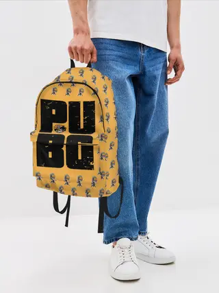 Рюкзак джинсовый / PUBG PATTERN | ПУБГ ПАТТЕРН