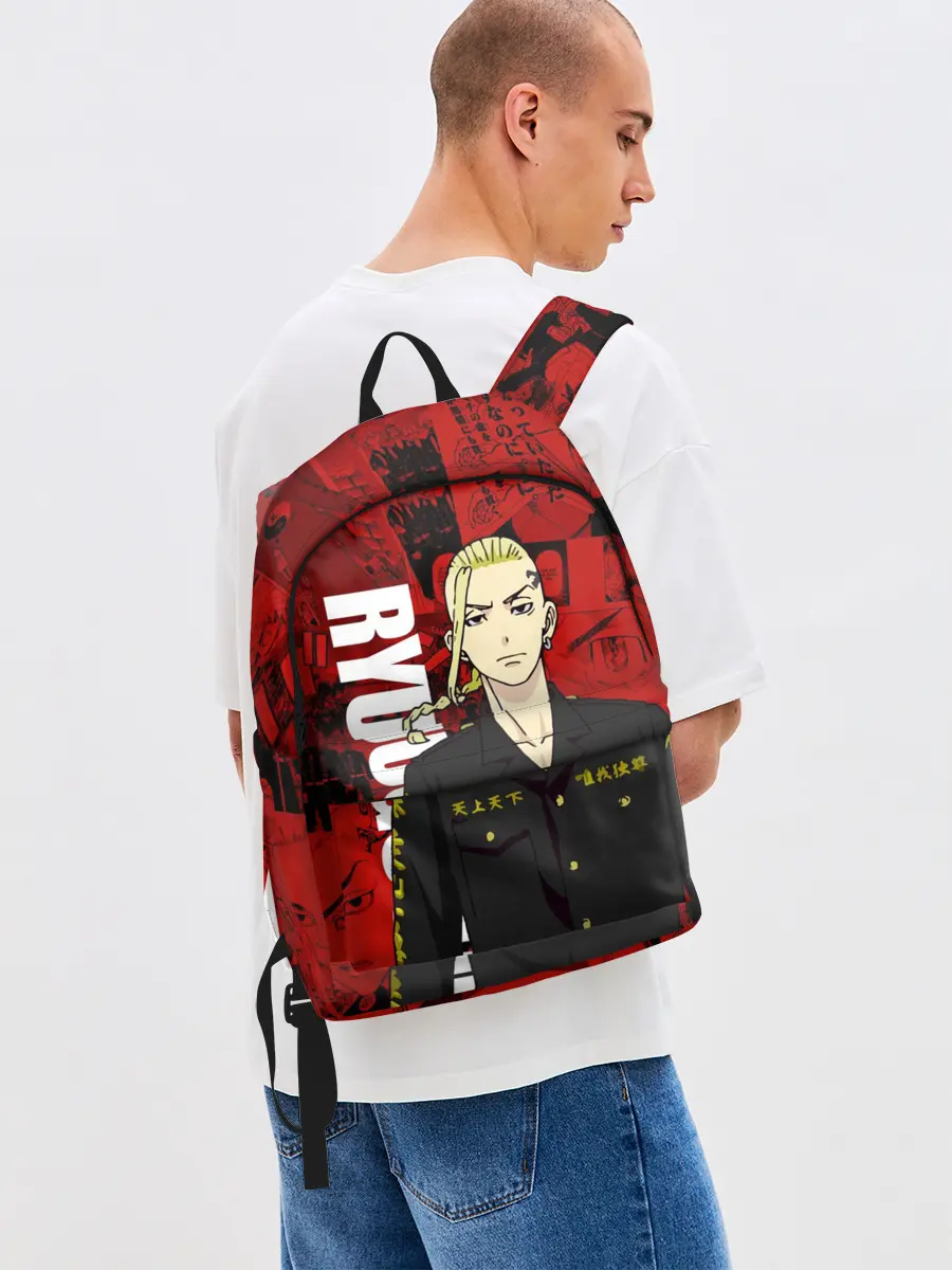 Рюкзак джинсовый / Кэн Рюгудзи Токийские мстители