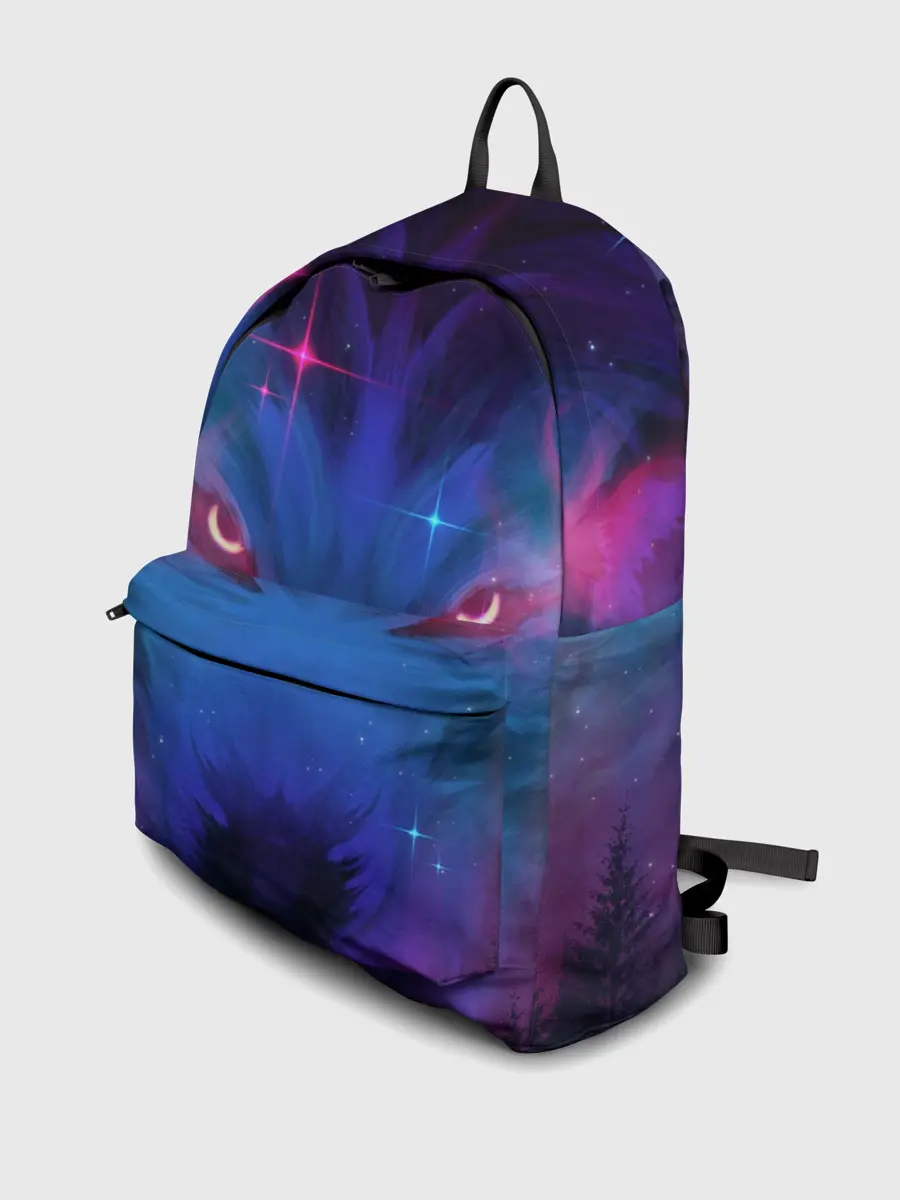 Рюкзак джинсовый / Космо Волк