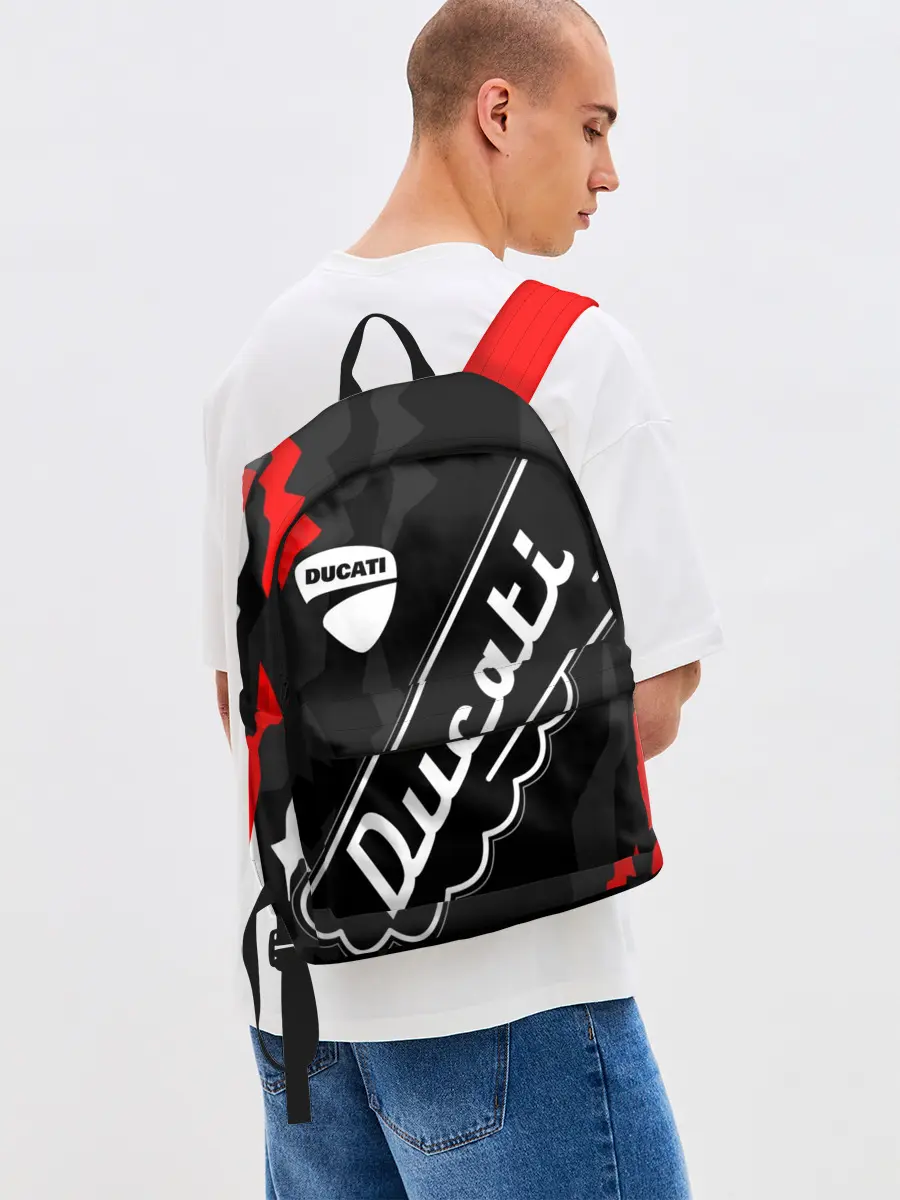 Рюкзак джинсовый / DUCATI / ДУКАТИ / SPORT