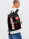 Рюкзак джинсовый / DUCATI / ДУКАТИ / MOTOSPORT