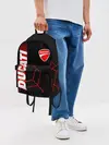 Рюкзак джинсовый / DUCATI / ДУКАТИ / MOTOSPORT
