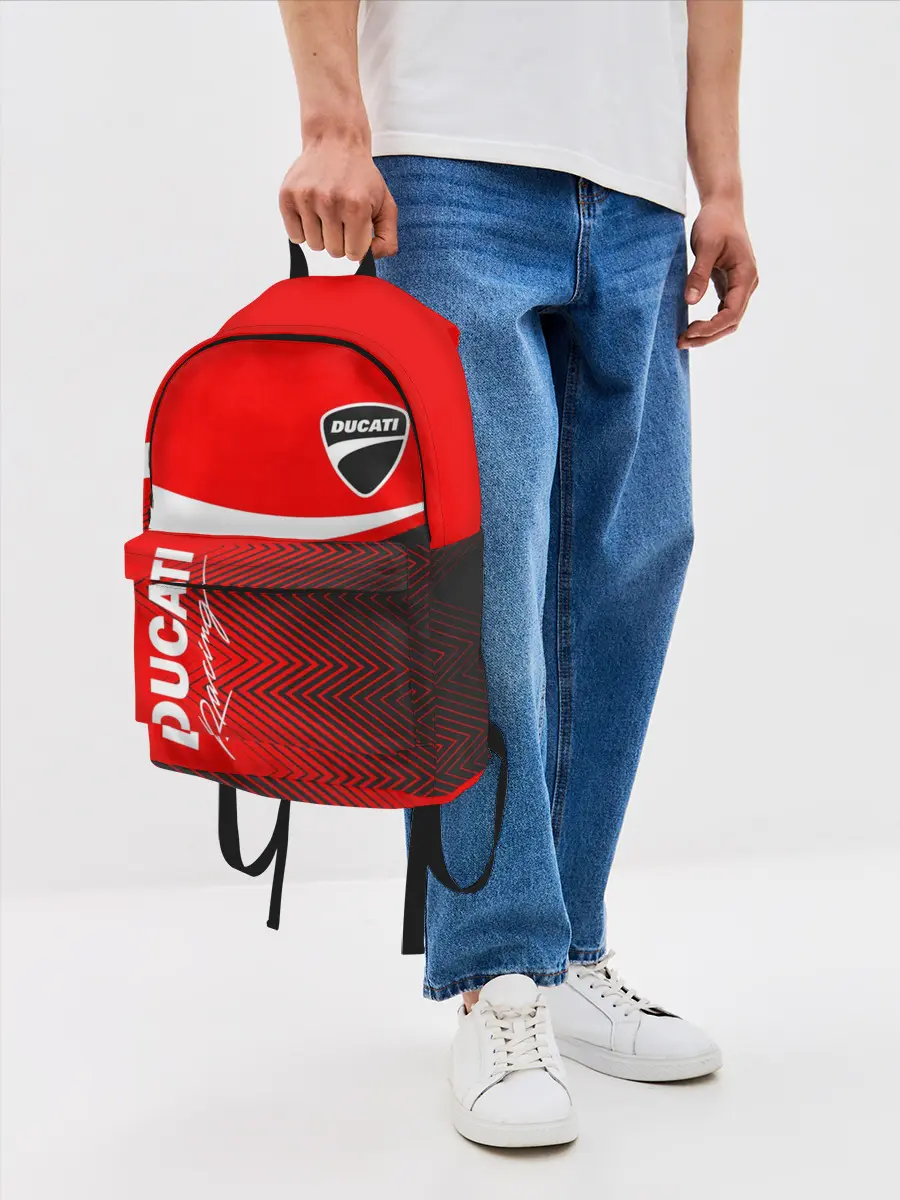 Рюкзак джинсовый / DUCATI / ДУКАТИ / MOTOSPORT
