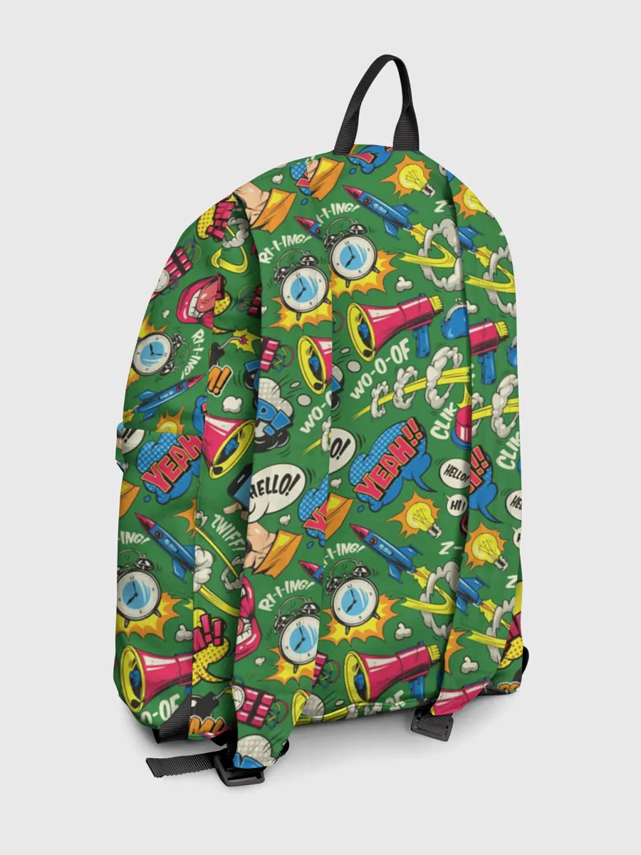 Рюкзак джинсовый / Поп-арт