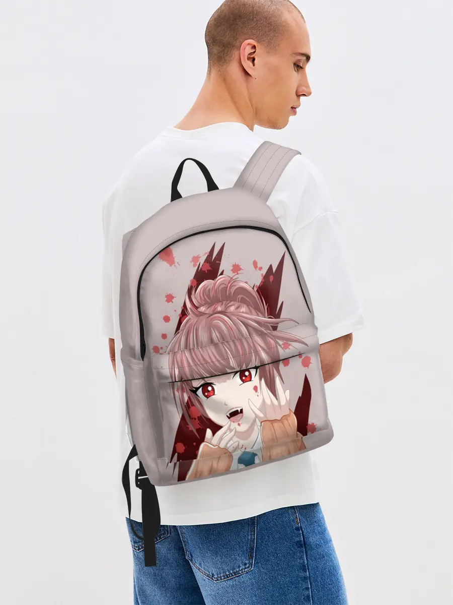 Рюкзак джинсовый / Аниме-вампир