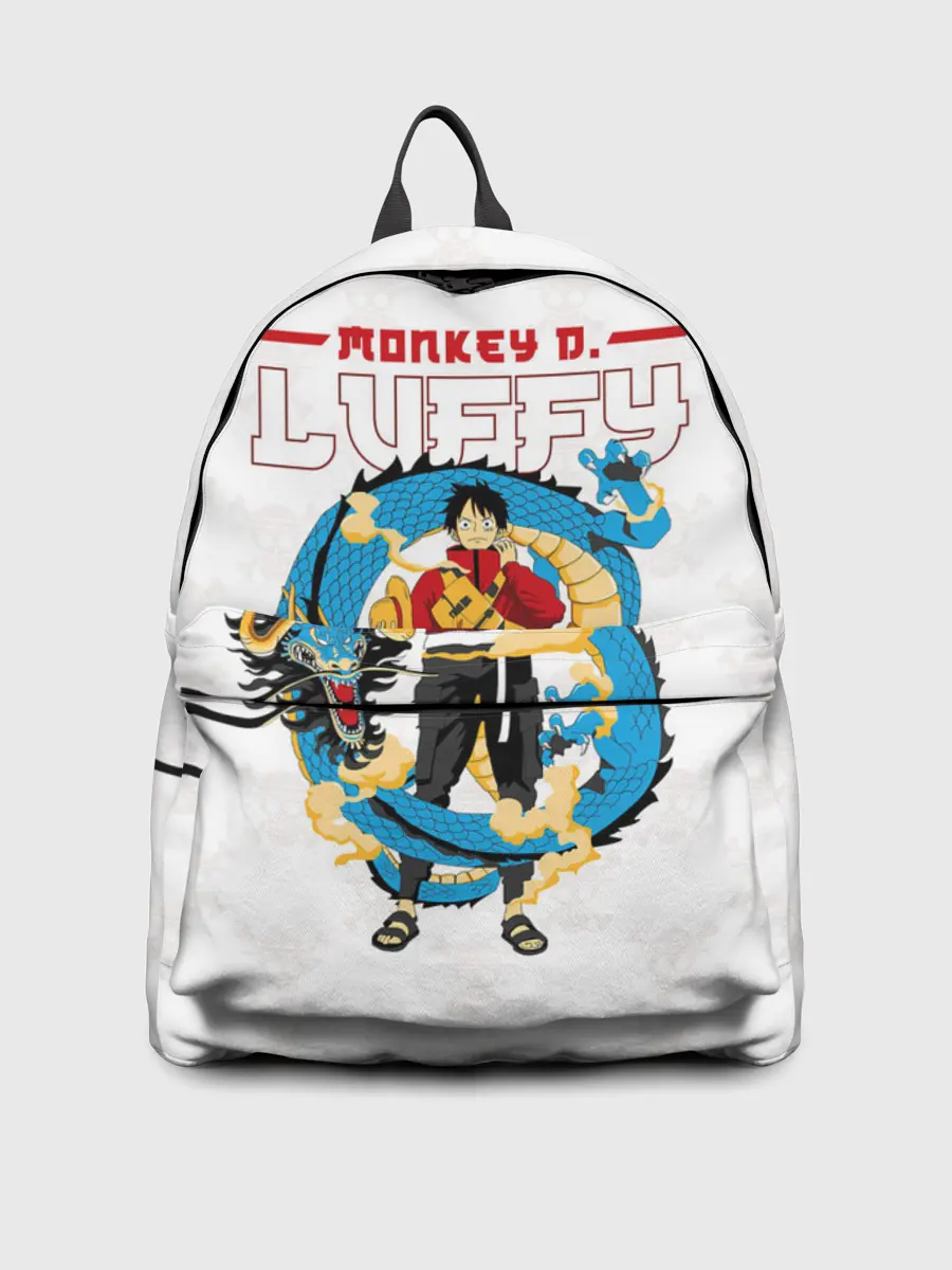Рюкзак джинсовый / Дракон Манки Д. Луффи | One Piece