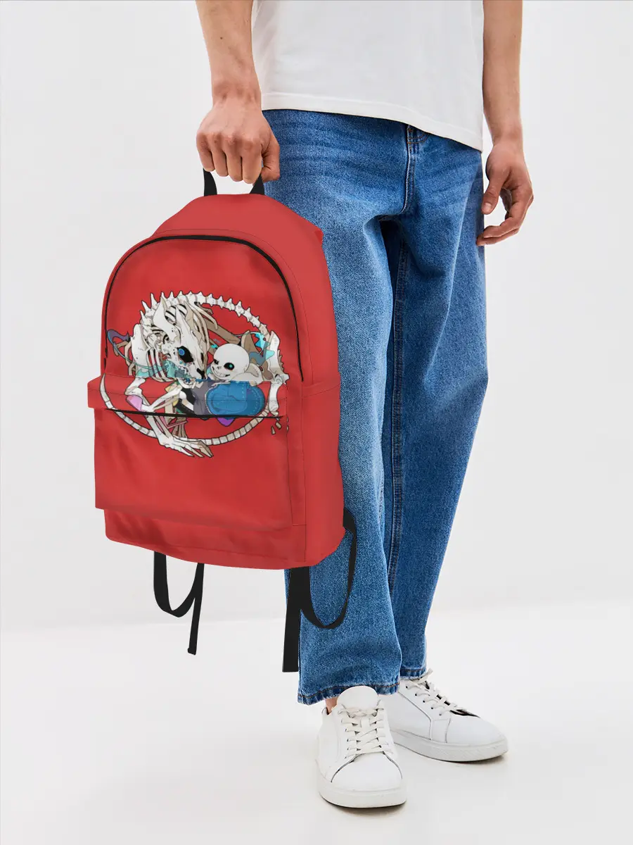 Рюкзак джинсовый / Снас и дракон