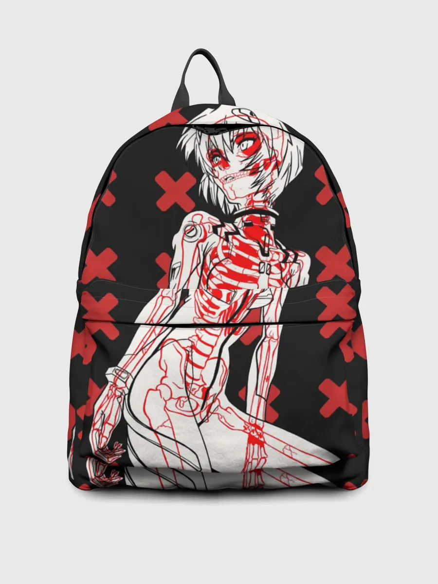 Рюкзак джинсовый / Ева 00 Аянами Рей в X Ray