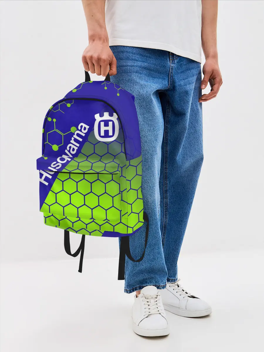 Рюкзак джинсовый / HUSQVARNA / ХУСКВАРНА / SPORT