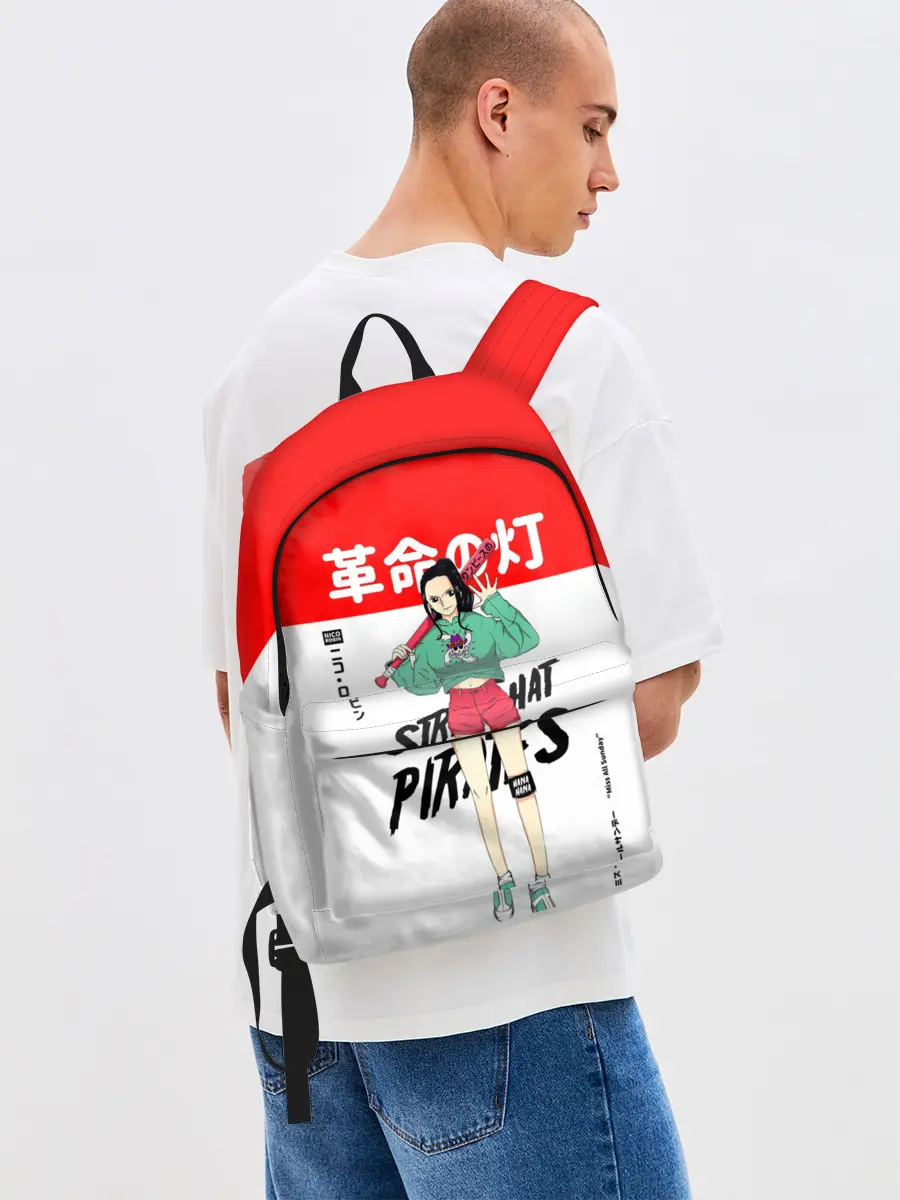 Рюкзак джинсовый / Нико Робин | One Piece. Большой куш