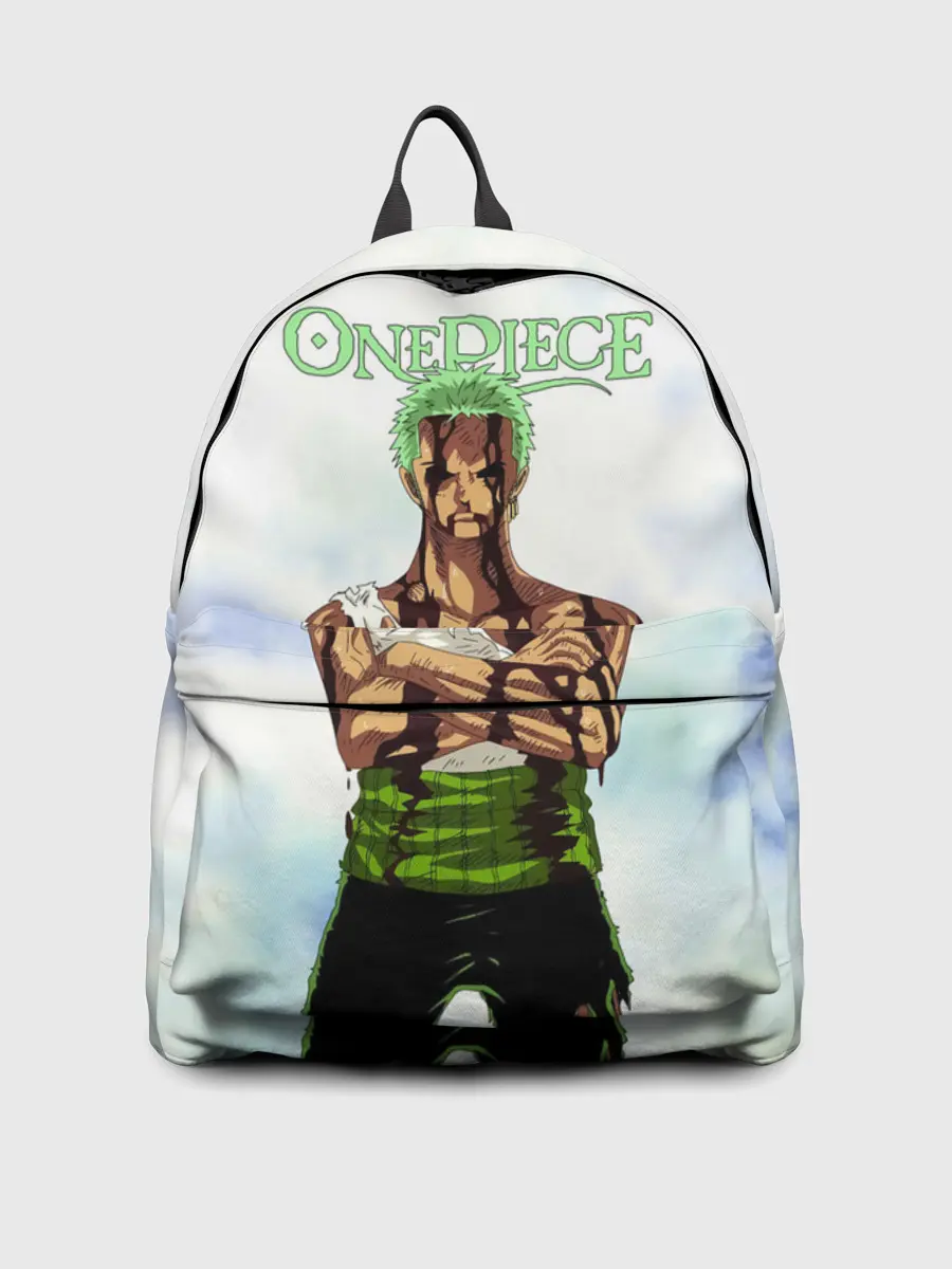 Рюкзак джинсовый / Зоро после боя One Piece