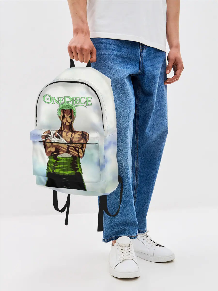 Рюкзак джинсовый / Зоро после боя One Piece